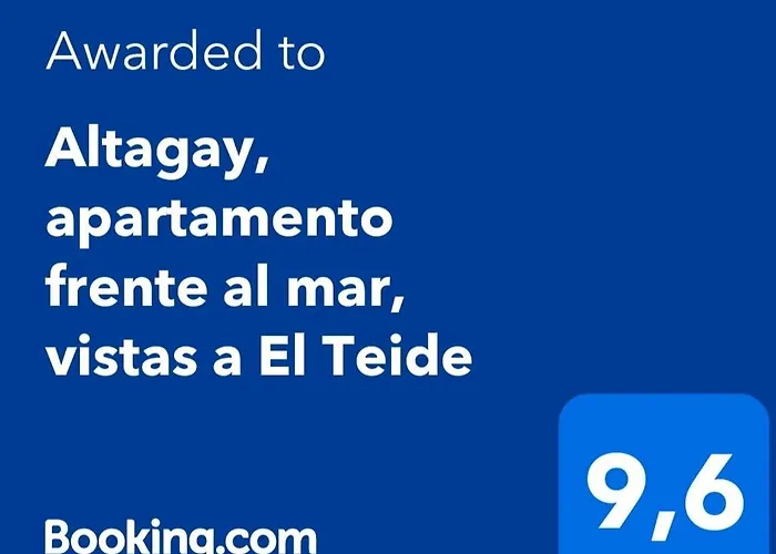 Altagay, Con Impresionantes Vistas Al Mar Y A El Teide *